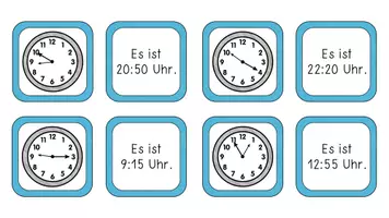Vorschau - Spiele - Merk es dir! Uhrzeiten - gemischte Stunden - Seite 3