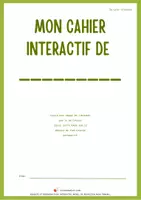Aperçu - Feuilles d'exercices - Cahier interactif recherche sur un animal - 2e cycle - Page de couverture