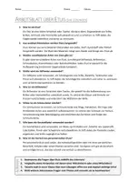 Vorschau - Arbeitsblätter - AB mit Fragen zum Thema "Etui" + Lösungsblatt - Seite 1
