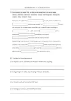 Vorschau - Arbeitsblätter - Vocabulary exercises (Wortschatz) - passend zu Open World 1 Unit 4 - Seite 3