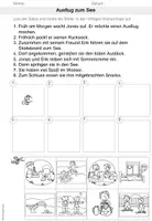 Vorschau - Arbeitsblätter - Sommer | Leseverstehen | Leseverständnis - Seite 2