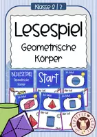 Vorschau - Unterrichtsreihen - Geometrische Körper Grundschule – Mega Sparpaket (Legekreis, Klammerkarten, Plakate & Lesespiel Klasse 2–4) - Seite 1