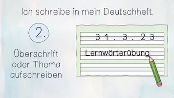 Vorschau - Arbeitsblätter - Hefteintrag üben - Seite 3