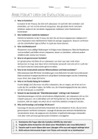 Vorschau - Arbeitsblätter - Lernposter + AB mit Fragen zum Thema "Evolution" + Lösungsblatt + Infografik - Seite 3