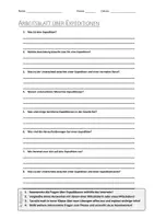 Vorschau - Arbeitsblätter - AB mit Fragen zum Thema "Expedition" + Lösungsblatt - Deckblatt