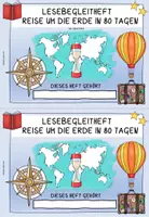 Vorschau - Arbeitsblätter - Reise um die Erde in 80 Tagen - Lesebegleitheft - Seite 2