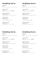 Vorschau - Arbeitsblätter - Vorstellung Wiederholung nach den Ferien - Deckblatt