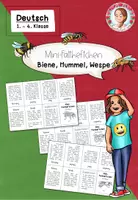 Vorschau - Arbeitsblätter - Biene Sachunterricht Faltheft | Hummel Wespe Klasse 1-4 - Deckblatt