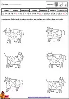 Aperçu - Jeux - OFFERT - DISCRIMINATION VISUELLE ET FEUILLES D'ACTIVITÉ - Page 1