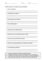 Vorschau - Arbeitsblätter - AB mit Fragen zum Thema "Fallschirme" + Lösungsblatt + Infografik - Deckblatt