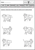 Aperçu - Feuilles d'exercices - DISCRIMINATION VISUELLE ET FEUILLES D'ACTIVITÉ (DOSSIER COMPLET) - Page 1