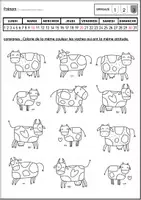 Aperçu - Feuilles d'exercices - DISCRIMINATION VISUELLE ET FEUILLES D'ACTIVITÉ (DOSSIER COMPLET) - Page 3