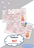 Vorschau - Arbeitsblätter - Faltbuch Wut (Regulationsstrategien) - Deckblatt