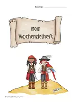 Vorschau - Arbeitsblätter - Mein Wochenzielheft - Ziele setzen und überprüfen - Seite 1