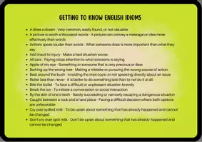 Vorschau - Spiele - English Idioms: Charades and Stop & Swap Activity / Englische Redewendungen / Sprichwörter - Seite 2