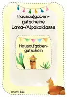 Vorschau - Bildkarten - Materialpaket Lamaklasse/Alpakaklasse Klassenzimmer/Rituale/Schulstart/Einschulung - Seite 1