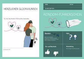 Vorschau - Arbeitsblätter - Kondom-Führerschein - Seite 1
