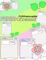 Vorschau - Arbeitsblätter - Ferienzeitung (Schreiben zu den Ferien) - Deckblatt