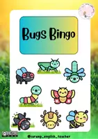 Vista previa - Hojas de trabajo - PACK: BUGS & INSECTS - página 1