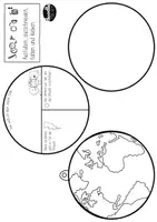 Vorschau - Mal- und Bastelvorlagen - 3D Welt basteln / Kreativ Infos sammeln - Umwelt #timeforclimateaction - Seite 3