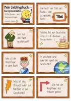 Vorschau - Aufgabenkarten - Buchvorstellung / Lieblingsbuch: 50 Reflexions- & Gesprächskarten - Seite 3
