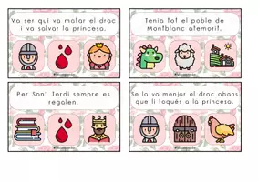 Vista previa - Tarjetas / Manipulativos - Comprensió 1r de primària - página 2