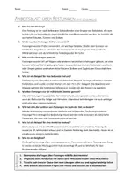 Vorschau - Arbeitsblätter - AB mit Fragen zum Thema "Festung" + Lösungsblatt - Seite 1