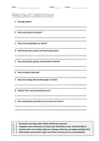 Vorschau - Arbeitsblätter - AB mit Fragen zum Thema "Fidschi" + Lösungsblatt - Deckblatt