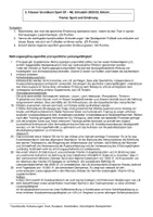 Vorschau - Klassenarbeiten - Klausur + Erwartungshorizont - Sport und Ernährung - Seite 1