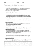 Vorschau - Arbeitsblätter - AB mit Fragen zum Thema "Film" + Lösungsblatt + Infografik - Seite 2