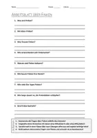 Vorschau - Arbeitsblätter - AB mit Fragen zum Thema "Finken" + Lösungsblatt - Deckblatt