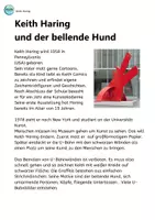 Vorschau - Unterrichtsreihen - Keith Haring und der bellende Hund - einfach bis schwer - Seite 3