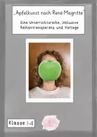 Vorschau - Unterrichtsreihen - Apfelkunst nach René Magritte - Deckblatt