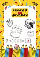 Vorschau - Arbeitsblätter - Zählen & Ausmalen 02 - Deckblatt