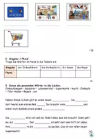 Vorschau - Arbeitsblätter - Test "Im Supermarkt" 3-fach differenziert - DaZ / DaF / Deutsch - Seite 2