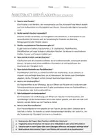 Vorschau - Arbeitsblätter - AB mit Fragen zum Thema "Flaschen" + Lösungsblatt - Seite 1