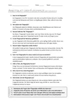 Vorschau - Arbeitsblätter - AB mit Fragen zum Thema "Fliegenpilz" + Lösungsblatt + Infografik - Seite 2