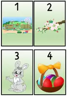 Vorschau - Arbeitsblätter - Lesespaziergang : Frühling und Ostern - Seite 2