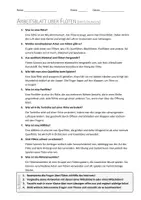 Vorschau - Arbeitsblätter - AB mit Fragen zum Thema "Flöten" + Lösungsblatt + Mindmap + Infografik - Seite 3