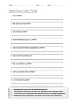 Vorschau - Arbeitsblätter - AB mit Fragen zum Thema "Föhr" + Lösungsblatt + Infografik - Deckblatt