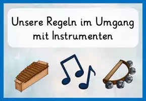 Vorschau - Poster - Regeln im Umgang mit Instrumenten - Seite 1