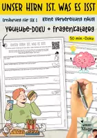 Vorschau - Arbeitsblätter - Unterrichtsmaterial zur Doku: "Unser Hirn ist was es isst" / Ernährung Arbeitsblätter - Deckblatt