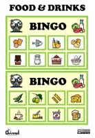 Vista previa - Juegos / Gamificación - Food - Colour Bingo - 50 Words + Interactive Wheel - página 1