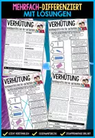 Vorschau - Unterrichtsreihen - Sexualität - Pubertät - Fortpflanzung - Der Mensch | Infomaterial & Arbeitsblätter - Menstruation, Verhütung etc. - Seite 1