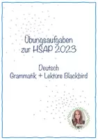 Vorschau - Stundenentwürfe - Deutsch - Übungen zur HSAP (Kl. 8-9) - Deckblatt