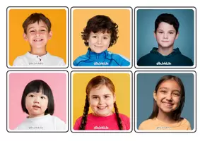 Aperçu - Jeux - The children – a pack on describing people (with photos !) - Page 3