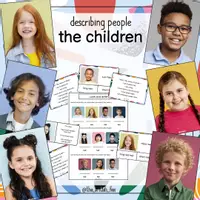 Aperçu - Jeux - The children – a pack on describing people (with photos !) - Page de couverture