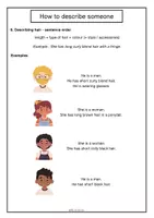 Aperçu - Apprentissages en autonomie - How to describe people - The British Fox - Page 3