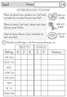 Vorschau - Unterrichtsreihen - Rechnen mit Geld (Teil 2) - für Klasse 3 und 4 - mit vielen kreativen Aufgaben - Seite 3