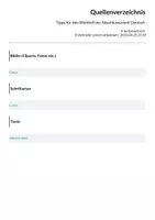 Vorschau - Merkblätter - Tipps für den Wahlteil der Abschlussarbeit Deutsch - Seite 1